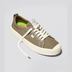 Men Cariuma Low Top Canvas Vegan OCA LOW Nude | 615798-HQC