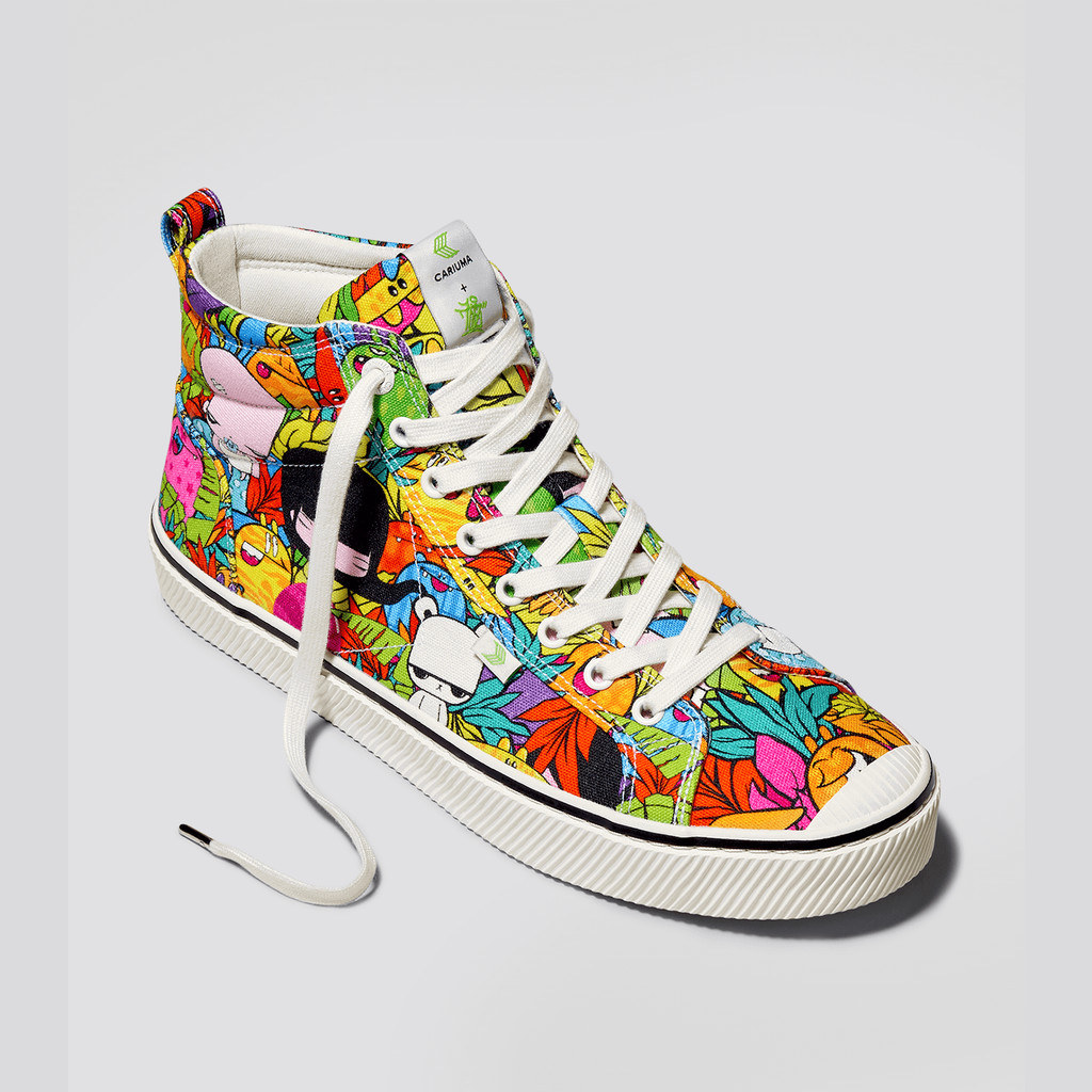 Men Cariuma High Top Canvas OCA HIGH OCA High Toz Print | 104582-IBR