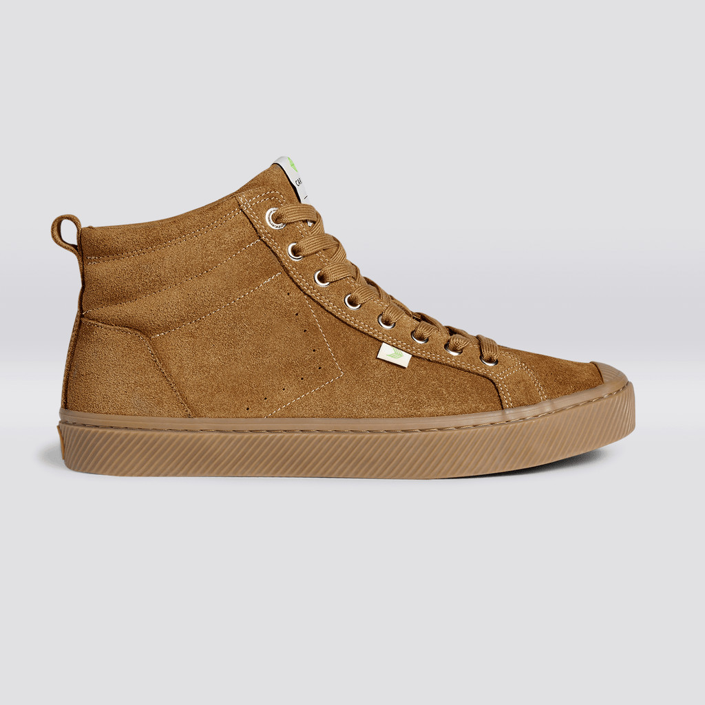 Men Cariuma High Top Suede OCA HIGH Camel | 102456-EYK