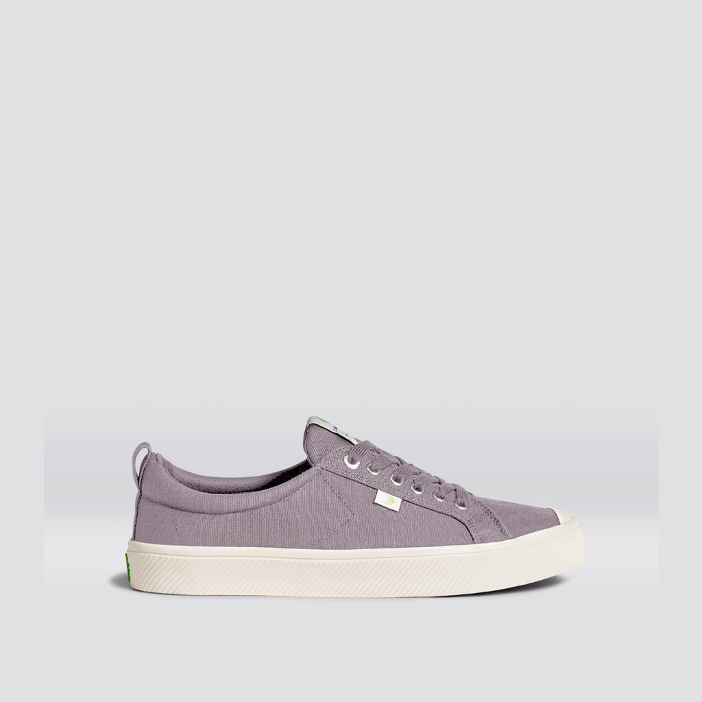 Men Cariuma Low Top Canvas Vegan OCA LOW Grey | 603845-COQ