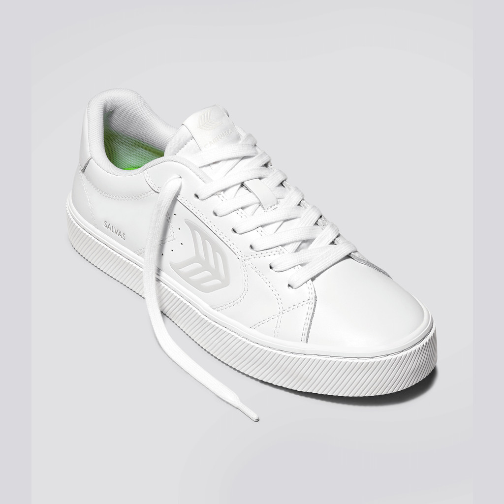 Men Cariuma Low Top Leather Vegan OCA LOW White | 139258-LAJ