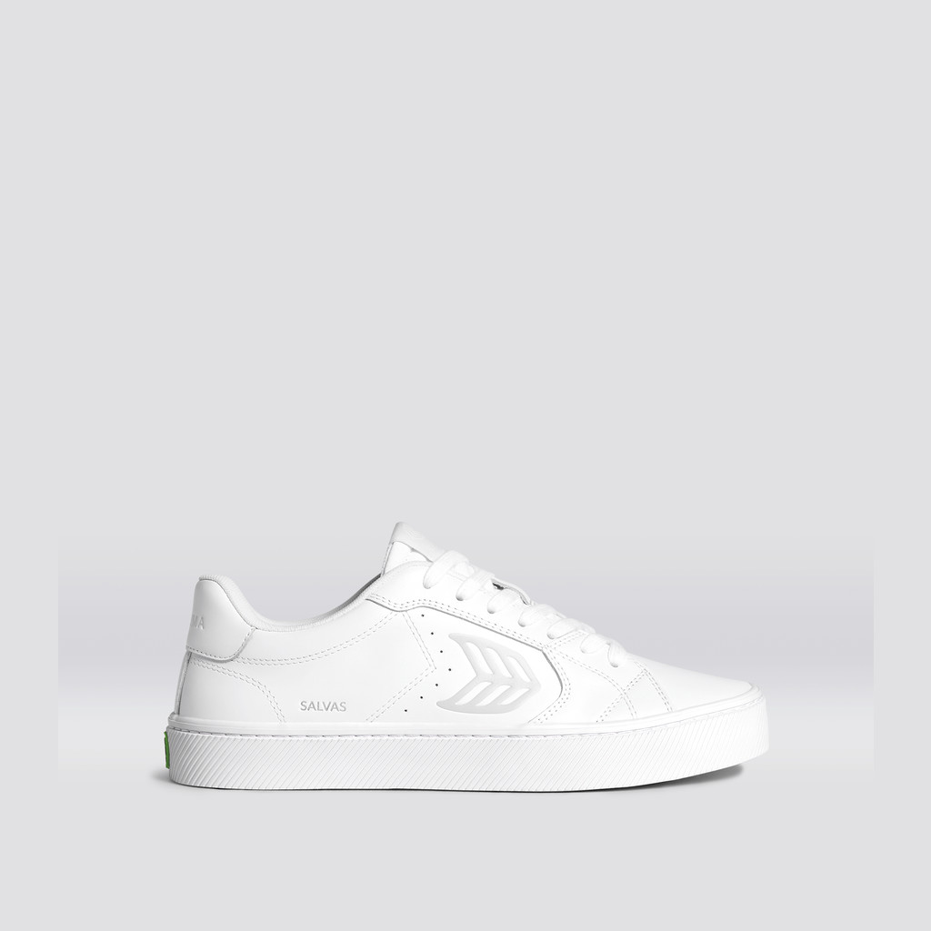 Men Cariuma Low Top Leather Vegan OCA LOW White | 139258-LAJ