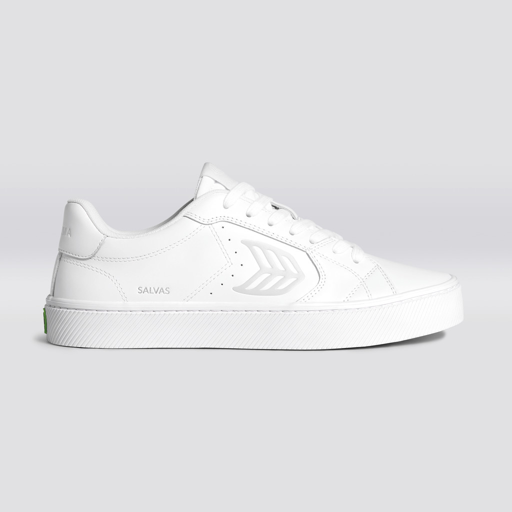 Men Cariuma Low Top Leather Vegan OCA LOW White | 139258-LAJ