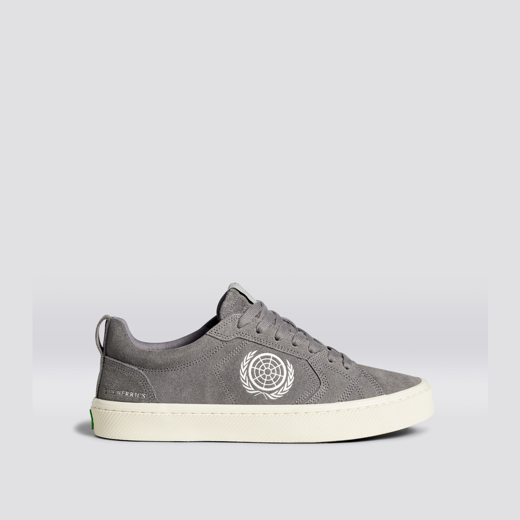 Men Cariuma Low Top Suede CATIBA PRO Grey | 672945-LUN