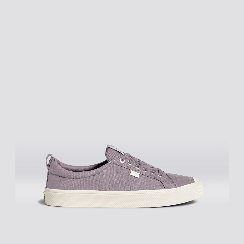 Women Cariuma Low Top Canvas Vegan OCA LOW Grey | 561980-PGE