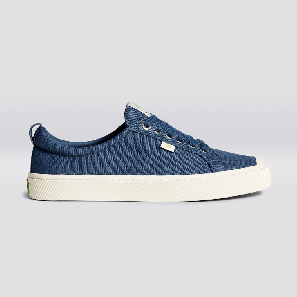 Women Cariuma Low Top Canvas Vegan OCA LOW Shadow Blue | 679243-SVI