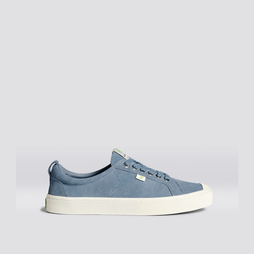 Women Cariuma Low Top Suede OCA LOW Blue Mirage | 431528-YXL